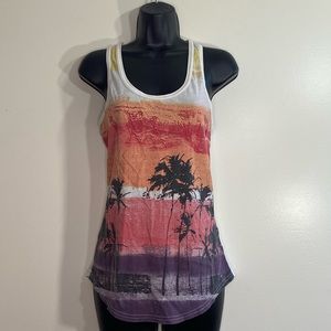 Women’s Mossimo Supply Co. Tropical Graphic Racerback Tank